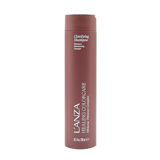 L'ANZA Healing ColorCare Clarifying Shampoo, Shampoo for Color Treated Hair to Protect Vibrancy and Restore Dry Damaged Locks, Healthy, Shiny, Bleached & Dyed Colored Hair (10.1 Fl Oz),