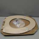 Bemis 1500EC 068 Toilet Seat with Easy Clean & Change Hinges, 1 Pack Elongated, Fawn Beige