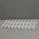 Hat Organizer for Baseball Caps 2Pack, Hat Rack for Wall with Strong Adhesive Hold up to 20 Hats, Hat Hanger Holder Display for Door Closet, Cap Organizer Storage Multilayer Two Mounting Option(White)