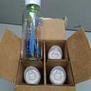Dr. Brown's Anti-Colic Options+ Narrow Glass Baby Bottle with Level 1 Slow Flow Nipple, BPA-Free, 8 oz/250 mL, 0m+, 4-Pack