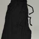 Eytino Womens Plus Size Wide Leg Dress Pants Elastic High Waisted Casual Waffle Palazzo Pants Trousers with Pockets, 1x, Black