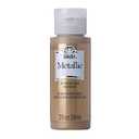 FolkArt Metallic Acrylic Paint in Assorted Colors (2 oz), 577, Sashara Gold