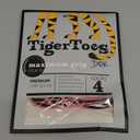 DOK TigerToes Premium NonSlip Dog Socks for Hardwood Floors  ExtraThick Grip That Works Even When Twisted  Prevents Licking, Slipping, and Great for Dog Paw Protection (Sassy Pink, XLarge)