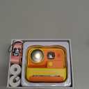 Mafiti Kids Camera Instant Print, 48MP Digital Camera Selfie 1080P Video with 32G TF Card, Toys Gifts for Girls Boys Aged 3-12 for Christmas/Birthday/Holiday (Orange)