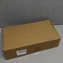 Wooden Rotating Jewelry Display Stand with Removable 48 Hooks Advertising Board, For Earring Cards Necklace Bracelet Keychain Jewelry Organizer For Selling For Vendor Events (Brown)