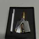 ROYAL [Made in Korea] Gold Nose Hair Trimmer for Men, Golden Birdie, Allergy-Free, Manual, Battery-Free, Waterproof, Painless with Twelve Dual-Edged Blades, Patented Mechanism ET-4PG
