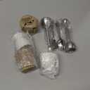 vibedor Egg Cups and Egg Cracker Set for Soft Boiled Eggs, 2 Stainless Steel Egg Cutter, 4 Stainless Stain Spoons and 4 Ceramic Egg Stands in Kitchen, Parties for Breakfast, Host