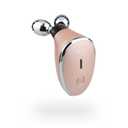 Gemini Microcurrent Face Massager Roller, Skin Rejuvenation Beauty Device for Neck and Face, Double Chin Reduction, Anti-Wrinkles, Face Sculpting, Toning and Tightening (Champagne Gold)
