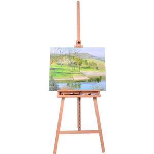 Mont Marte Floor Easel w/Tilt Beech Wood