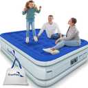 EnerPlex King Air Mattress with Built-in Pump, 16" Raised Inflatable Bed