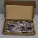 X AUTOHAUX 8pcs ABS Exterior Side Door Handle Cover Trim for Hyundai Elantra 2017-2020 Black Outer Door Handle Cover Decoration