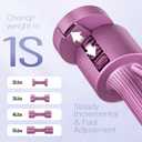 EAST MOUNT Adjustable Dumbbells 5 lb Dumbbells Set of 2 / Pair 10 lb Total Free Weights 6 in 1 Women Hand Weights for Home,Office,Gym Exercise Training 2lb 3lb 4lb 5lb Fast Adjust
