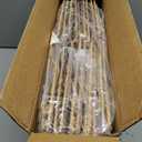 12x12in Storage Baskets Set of 4 Water Hyacinth Baskets,Foldable Handwoven Storage Cubes,Wicker Cube Baskets Laundry Organizer Totes for Home