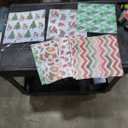 Konsait 24 Sheets Christmas Scrapbook Paper 12x12, Double Sided Watercolor Christmas Pattern Paper Xmas Decorative Papers Xmas Cardstock Pad Origami Papers for Card Making Scrapbook Supplies