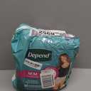 Depend Fresh Protection Adult Diapers, Incontinence & Postpartum Bladder Leak Underwear for Women, Disposable, Maximum, Medium, Blush, 18 Count