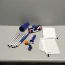 Upgraded Swimming Pool Spa Jet Vacuum Cleaner with Brush & 56" Pole,for Above Ground/Inflatable Pool,Hot Tub,Pond, Spa, Lake and Fountain