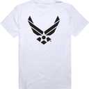Rapiddominance Basic Licensed Military Tees (Small, White)