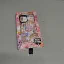 for iPhone 16 Case [Military-Grade Drop Protection/Whimsical Soft TPU Protective/Camera Protection/for Women & Girls]-Glam Disco Floral Collage Art