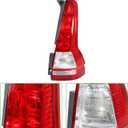 1 Pcs Right Side Tail Light Assembly Replacement for CRV 2007 2008 2009 2010 2011 Passenger Side Tail Lamp