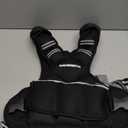 PACEARTH Adjustable Weight Vest 4-10lbs / 11-20lbs / 20-32lbs X-Shape Weighted Vest for Women and Men, Home Workout Ironsand Vest with Zipper Pouch and 6 Weight Packs, Black