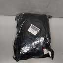 Panadila 2 Piece Linen Set Summer Travel Beach Vacation Outfit Sexy Spaghetti Strap Tank Top and Pants with Pockets (Small, Black)