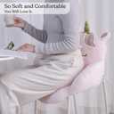 Unicorn Animal Cushion - Cute Pillows Chair Pillow - Pink Gaming Chair Cushion Cute - Seat Cushion for Office Chair - Sitting Pillows Car Seat Pillow Decor - Plush Pillows (Uni)