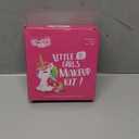 ULOVEME Kids Real Makeup Kit for Girls with Fluffy Purse - Real, Non Toxic, Washable Make Up Toy - Umicorn Toys Gift for 3 4 5 6 7 8 Years Old Girls Birthday (Pink Umicorn)