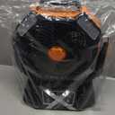 MORIKO 40000mAh Rechargeable Camping Fan,Battery Operated Portable Tent Fan with LED light, Remote Control, Hook, 270Pivot, Stepless Speed-Ideal for Camping, Picnic, Barbecue, Jobsite