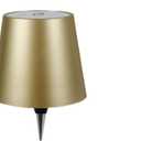 Charging Atmosphere Table lamp, Plug-in Bottle lamp, bar Dining bar lamp (Gold-tritone light)