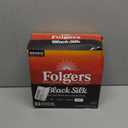 Folgers Black Silk Dark Roast Ground Coffee, 32 Keurig K-Cup Pods