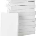 Hallmark 17" XL Gift Boxes with Lids (12 White Robe Boxes, White) for Birthdays, Graduations, Christmas, Weddings, Bridal Showers