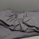 Wear-Resistant Slipcover for Comfortable and Elegant Design Easy to Clean Stain-Resistant Protection Light Grey Size King