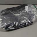 Men's Tall Classic Fit Flex Flat Front Dress Pants Formal Pants for Business & Office (38W x 36L, Black)