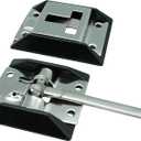 1 Set Polished Stainless Steel RV Door Holder T-Style Entry Door Catch for Camper Trailer Motorhome (Self Closing (3.6 Inches))