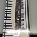 61 keys keyboard piano, Electronic Digital Piano with Built-In Speaker Microphone, Portable Keyboard Gift Teaching for Beginners, electric piano for kids