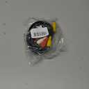 TNP 3 RCA Extender Extension Cable (6 Feet) - 3RCA Male to Female Red White Yellow Cable - Audio Video Composite Cable Adapter Cord Wire Coupler Jack Plug for DVD, CD, AV TV, Stereo, Amplifier