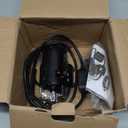 Water Transfer Pump, 115V 1/10HP Electric Utility Pump with On/Off Switch 2 * 6 ft Water Hoses Kit for Removing Water from Garden Pools Aquariums Hot Tub Draining 1/8 Low Suction for Rain Barrel