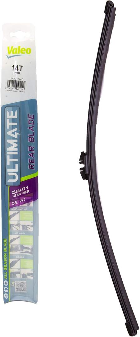 Valeo 14T 14" Ultimate Rear Beam Wiper Blade, 1 Pack