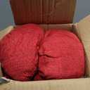 Meditation Floor Cushions, Thickened Floor Pillow for Adults, Large Square Pillows Seat Cushion for Tatami Living Room Yoga, Memory Sponge Block Added, 22x22 Inch, Wine Red (Set of 1)