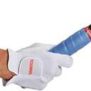 Tourna Tennis Glove-Mens-Full, Finger-Medium-Right, White, Small (TGF-M-M-R)