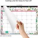 2026 Desk Calendar - Calendar from January 2026 - December 2026,12 Months Desk Pad Calendar, 14.8" x 11.4", Desk Pad, Large Ruled Blocks