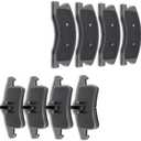 cciyu D945 D791 Front Rear Ceramic Brake Pads Kits 8pcs fit For 1999-2004 For Jeep Grand For Cherokee