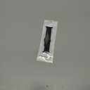 Sport Silicone Band Compatible with Apple Watch, Adjustable, Soft Rubber (Black)