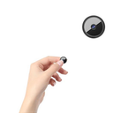 RFAWKNG 1pcs Hidden Camera with Audio/Video Mini Small Spy Home Indoor Night Vision Motion Detection Baby Monitor Wireless Outdoor Nanny WiFi espias Security Secret (1, Black, mini)