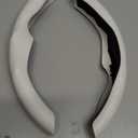 Uxcer Carbon Fiber Steering Wheel Cover & ABS Wrap Kit for Tesla Model 3 / Y Accessories White