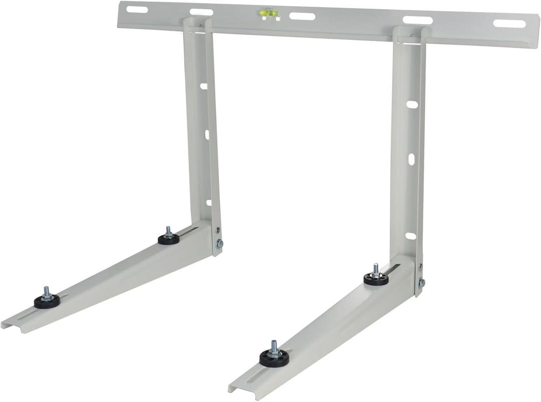 Qualward Mini Split Wall Mounting Bracket for Universal Ductless Air Conditioners, Heavy Duty Support Bracket for AC, Heat Pumps Compressors 9000-36000 BTU