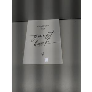 Please Sign Our Guest Book Sign for Wedding, Wedding Decorations for Reception, 8 X 11" Wooden Table with Stand, Bridal Shower for Reception