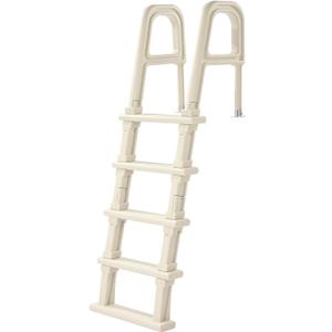 VEVOR Swimming Pool Ladder, 75Inclined 5-Step Double Handrails Stair, Non-Slip Heavy Duty Steps, Load Capacity 300 lb, for 48-54 in Inground & Above-Ground Pools of Any Deck Surface Indoor & Outdoor