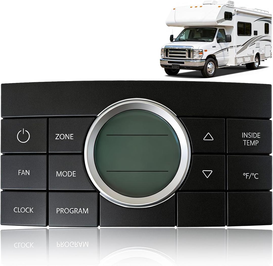 3314082.000 RV Multi-Zone Thermostat,Comfort Control Center 2 (CCC2) 10-Button,Compatible with Dometic Air Conditioner Series 579, 595, 600, 6308, 520, 6218xx, 457915 Replaces 3312024.000