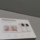 Momcozy Baby Monitor with 2 Cameras 5.5" 1080P Full HD Split Screen Video Baby Monitor with Camera and Audio, No WiFi 5800mAh Battery, ECO, VOX, Clear Night Vision 1640ft Range (SD Card not Included)